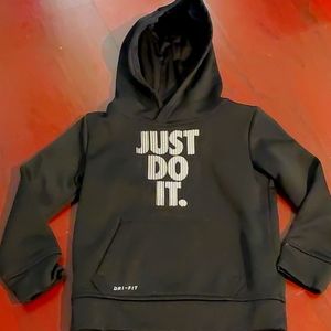 Toddler Nike pull over hoodie Size 2T EUC Dri Fit